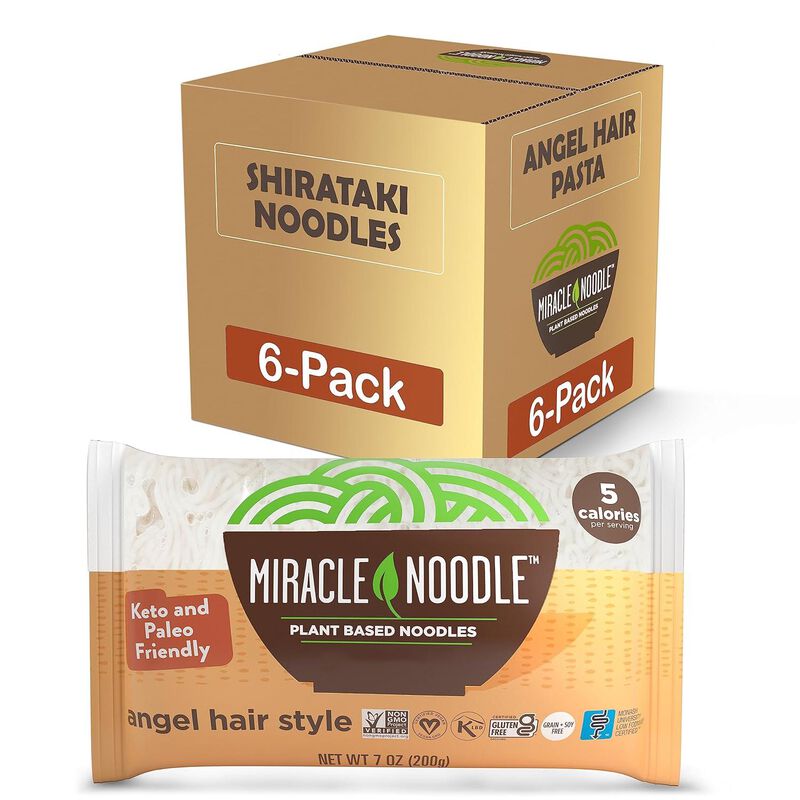 Fideos Miracle Noodle Variedad. 6 Unidades image number null
