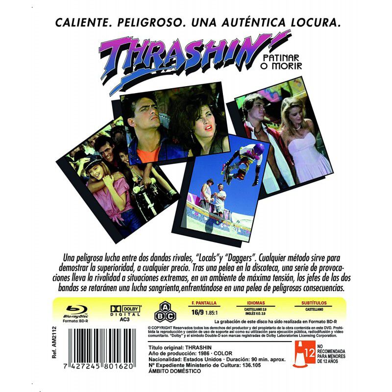 Thrashin Patinar o Morir (Caratula Reversible) ... image number null