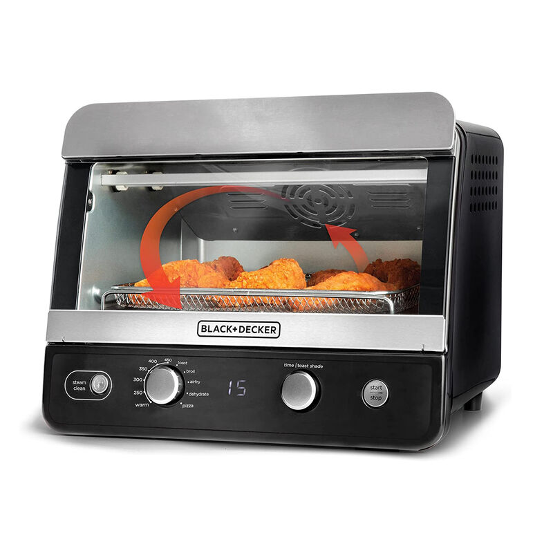 Horno Freidora B+D 19 L Mod. TOD6020B-LA 8 Fun... image number null