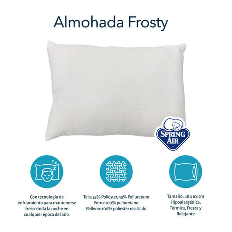 Almohada Frosty Pack de 4 Spring Air image number null