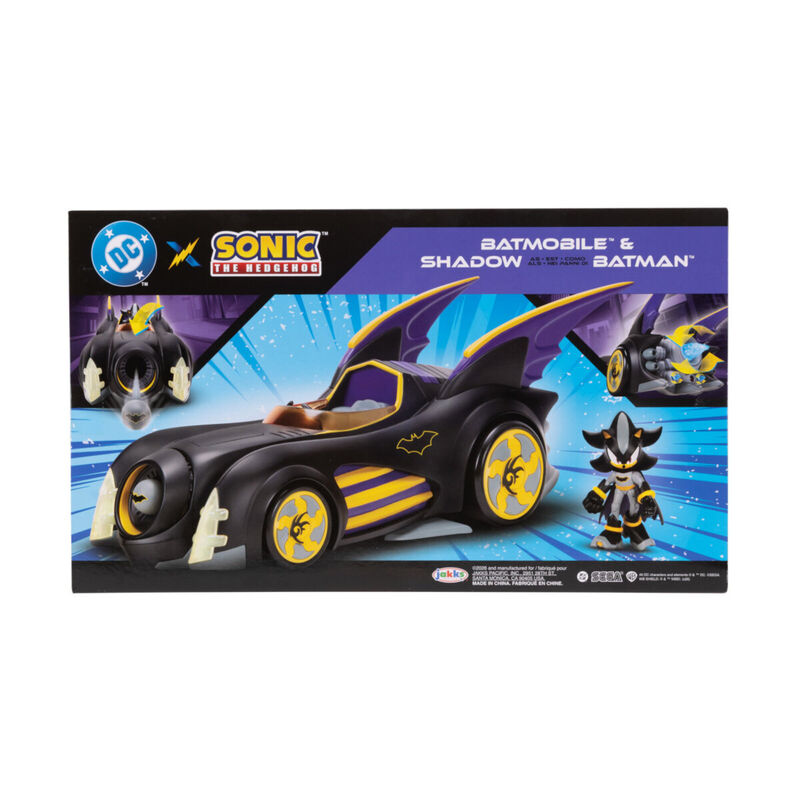 Batim&oacute;vil Shadow Batman Sonic Figura 2.5 Pulg. ... image number null