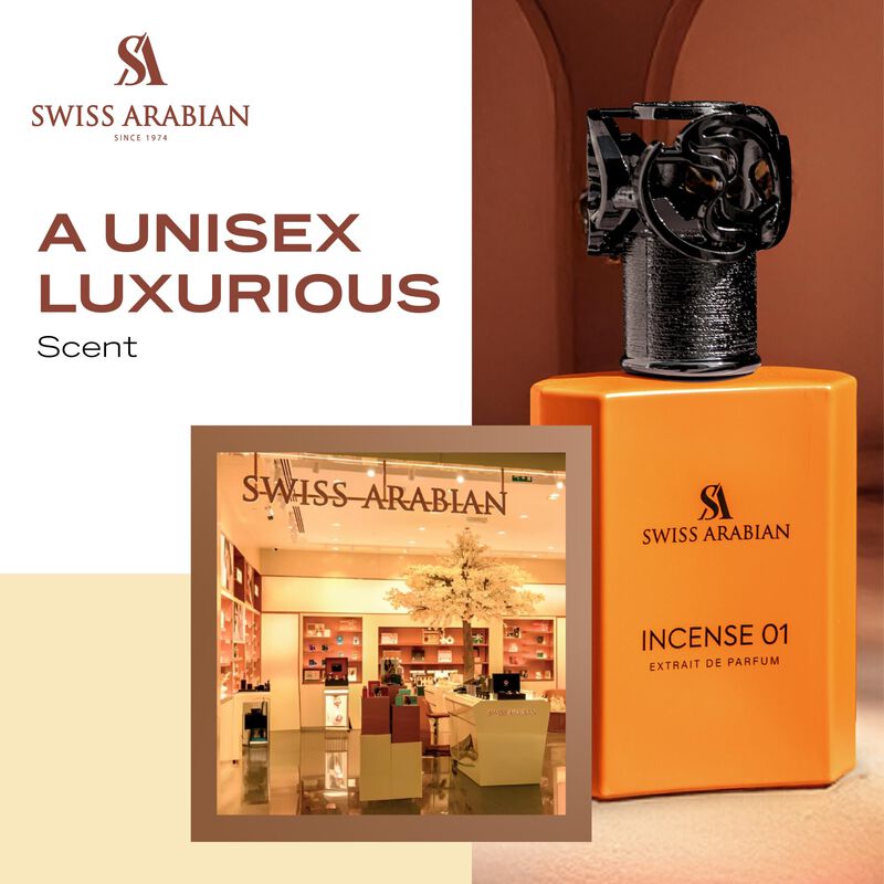 Eau De Parfum Incense 01 Swiss Arabian 50 ml image number null