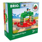 Accesorio De Tren De Juguete De Madera Brio World 33476, Tocadiscos
