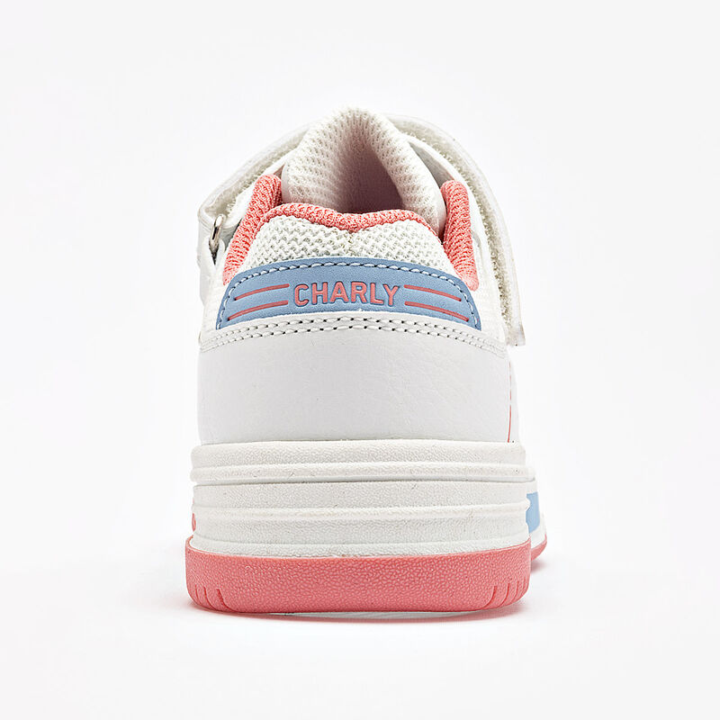 Charly Tenis urbano para ni&ntilde;a blanco azul cod 1... image number null