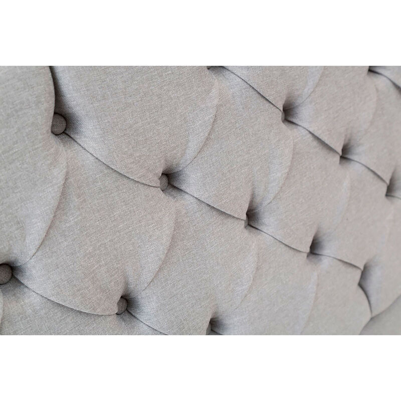 Cabecera Individual Dicasa Mary Gris Claro image number null