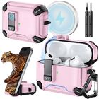 Estuche Inesore Rosa Para Airpods Pro 1&ordf;/2&ordf; Generaci&oacute;n + Kit De Limpieza