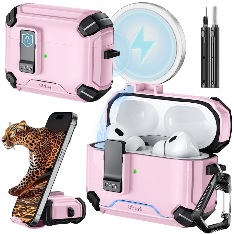 Estuche Inesore Rosa Para Airpods Pro 1&ordf;/2&ordf; Gen... image number null