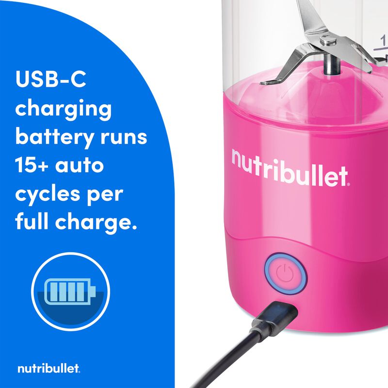 Licuadora Port&aacute;til Nutribullet Nbpb50100bp 600m... image number null