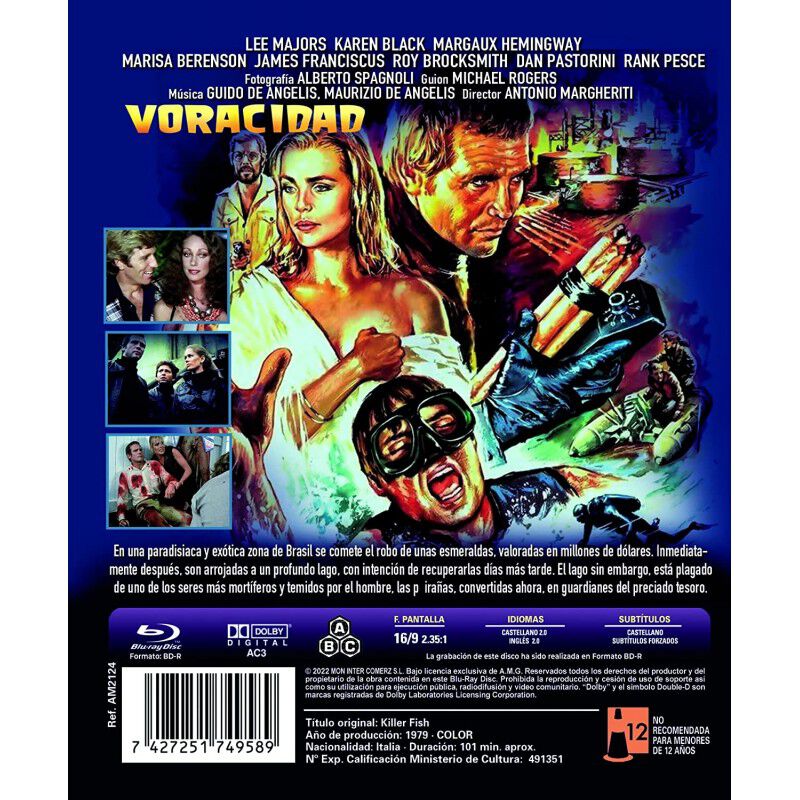 Voracidad, Las pira&ntilde;as asesinas (Bd-R) (Blu-ray... image number null