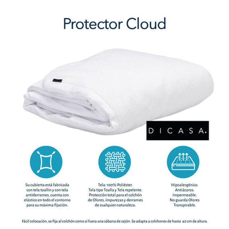 Protector de Colch&oacute;n Impermeable King Size Dica... image number null