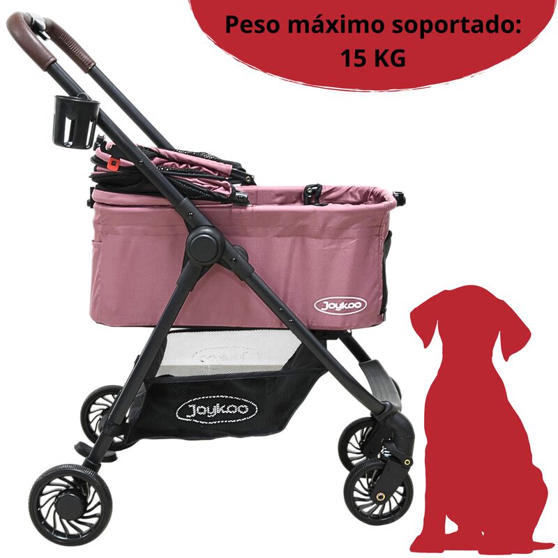 Carriola para Mascotas Cochecito para Perros y ... image number null
