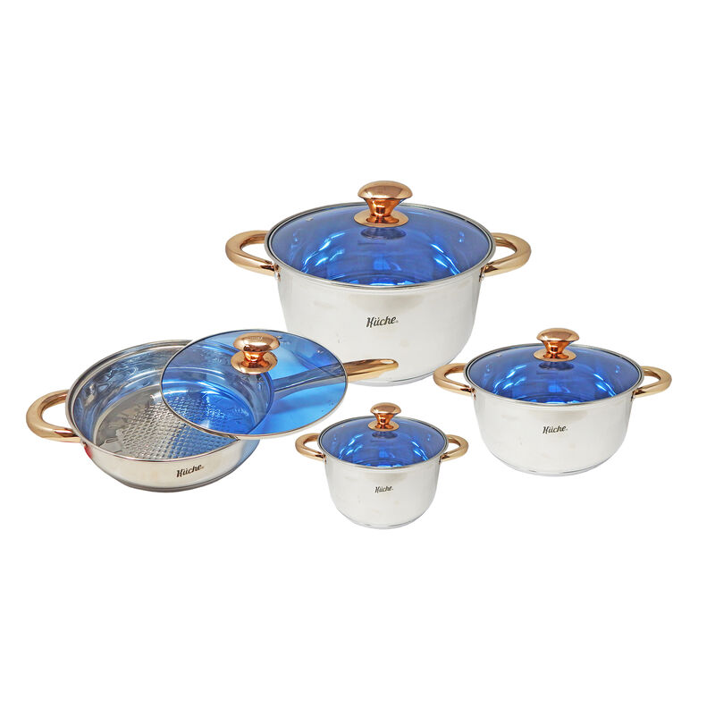 Bater&iacute;a de Cocina N&oacute;rdico 12 Piezas Acero Inoxi... image number null