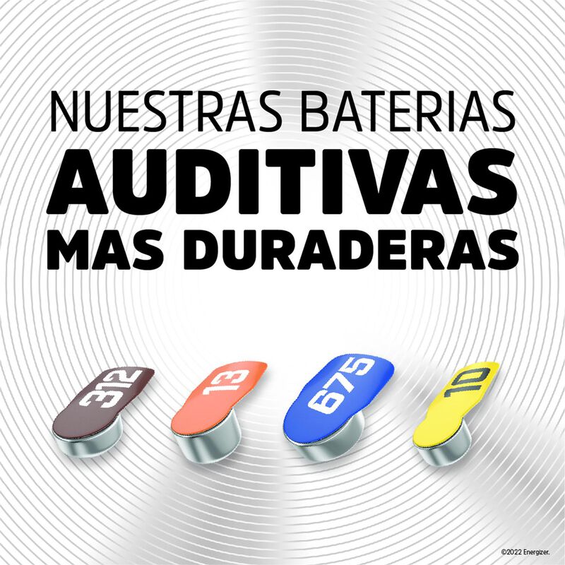 Pila Energizer Auditiva 13 Blister 48 Unidades image number null