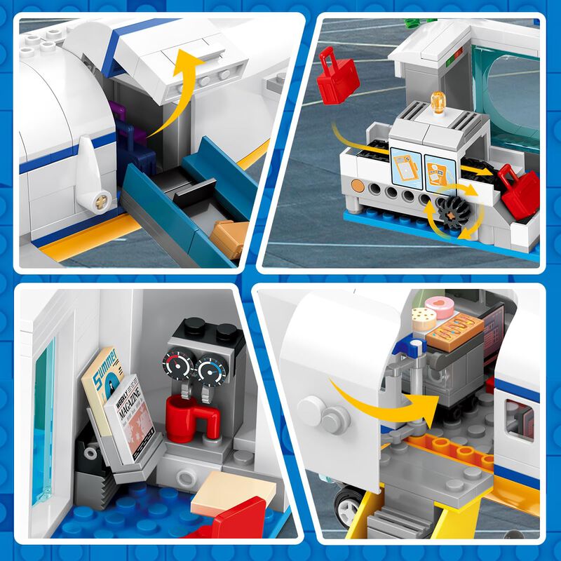 Set De Construcci&oacute;n Hogokids City Passenger Air... image number null