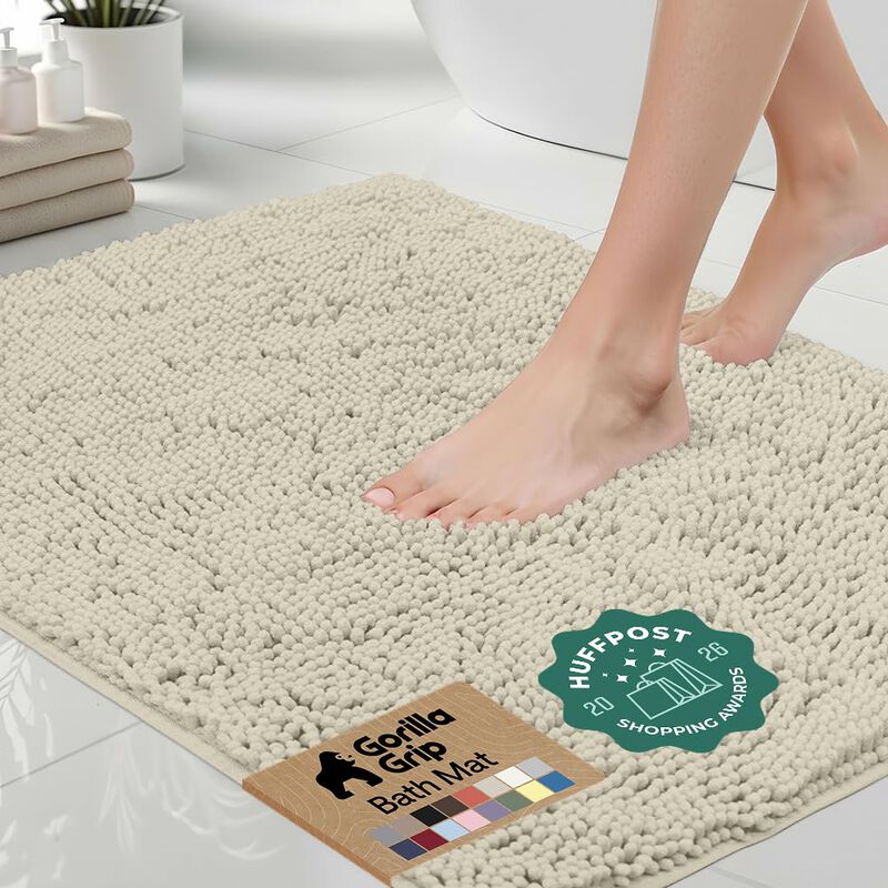 Alfombra De Ba&ntilde;o Gorilla Grip 91 x 61 cm Nube P... image number null