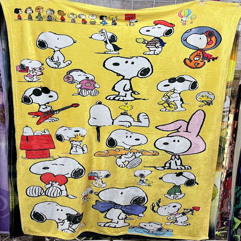 Exclusiva! Cobija Frazada Ultra Suave Snoopy Co... image number null