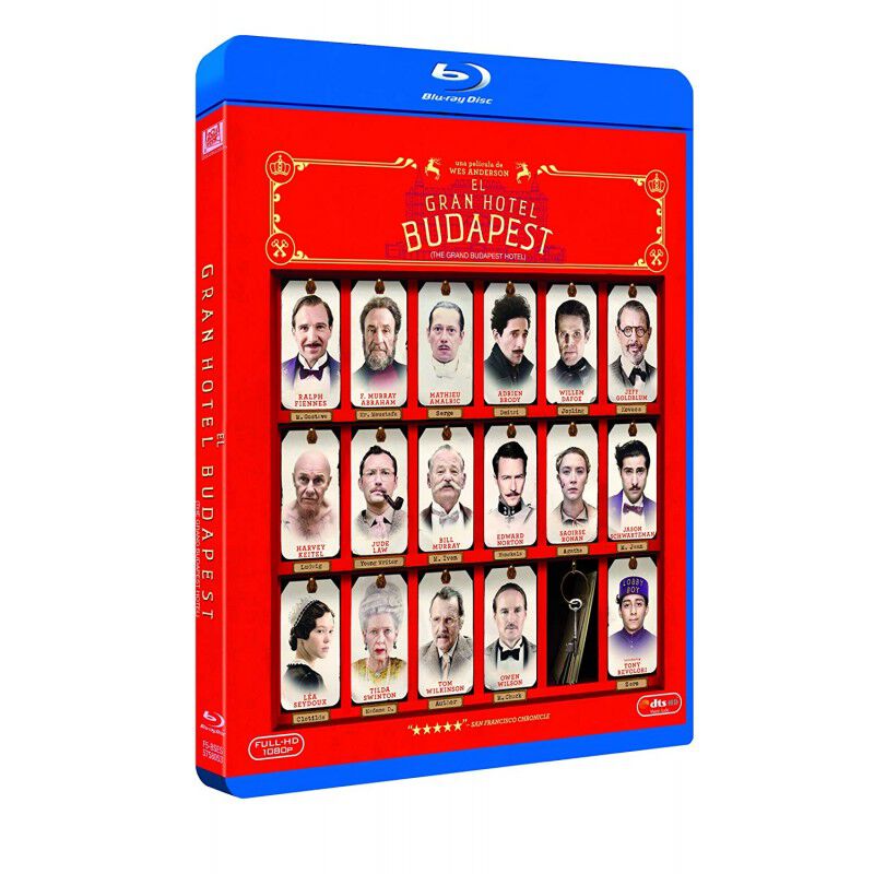 El Gran Hotel Budapest [Blu-ray] image number null