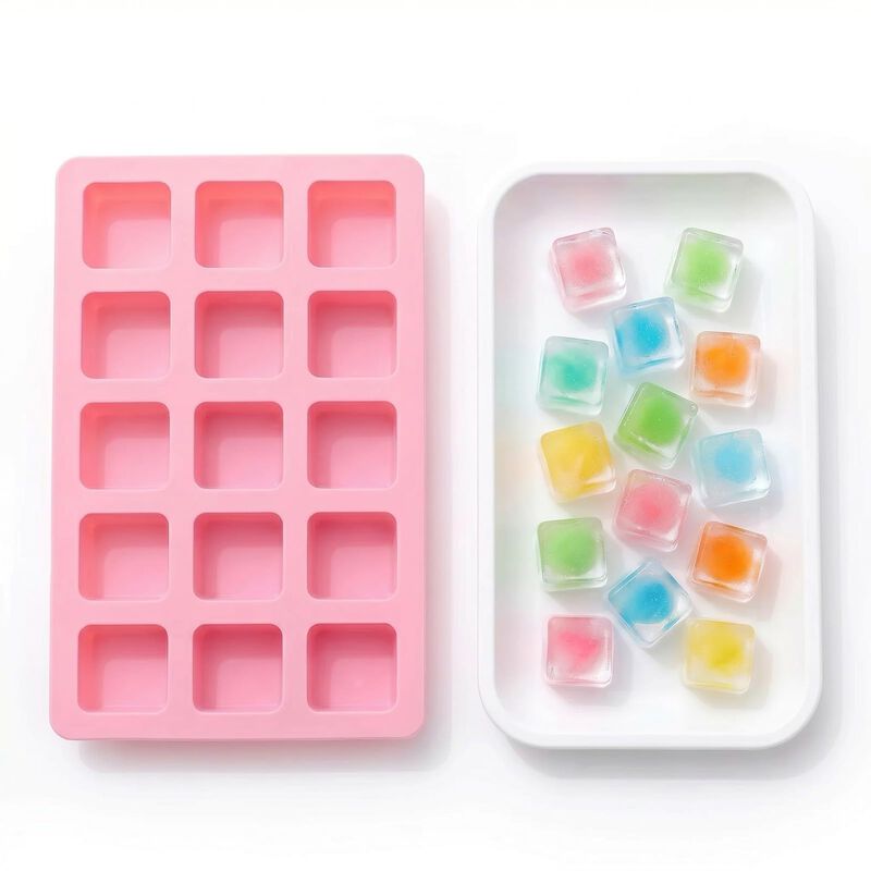 Bandeja de Hielo Cuadrada Silicona Mayebridge image number null