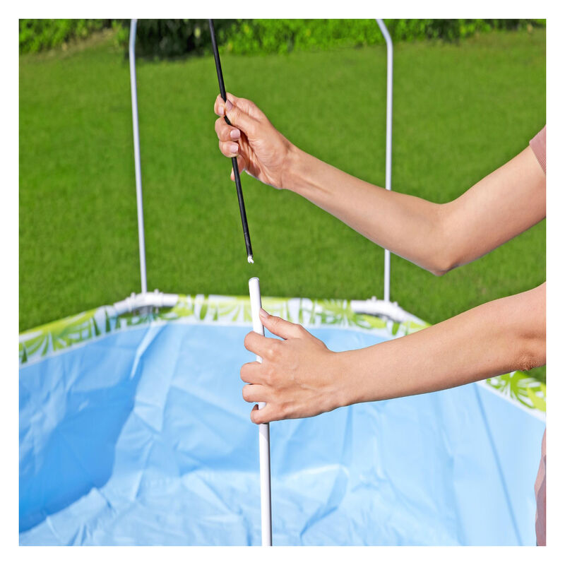 Alberca Piscina Estructural 1688 Lts 2.44 m Di&aacute;... image number null