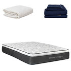 Colch&oacute;n Matrimonial Trini + Protector Ultra + 1 juego de S&aacute;banas Softy