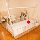 Cama Infantil Tipi Estilo Montessori Duduk - Blanco