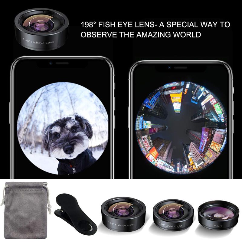 Kit De Lentes Para C&aacute;mara De Tel&eacute;fono Keywing 3... image number null