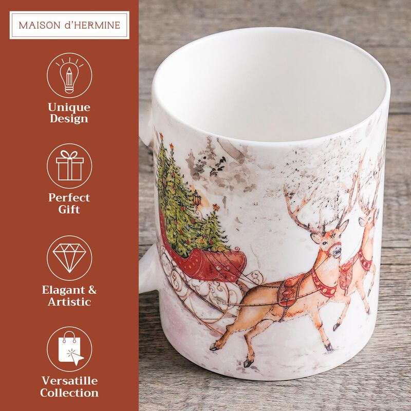 Taza De Caf&eacute; Maison D'hermine 355 ml Con Asa (1... image number null