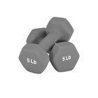 Par de Mancuernas de Neopreno 5 lbs Bluelander