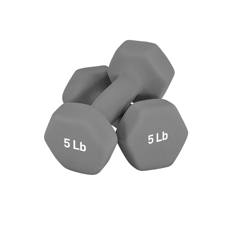 Par de Mancuernas de Neopreno 5 lbs Bluelander image number null