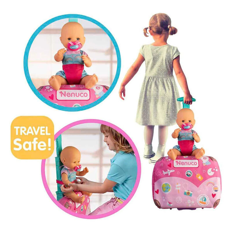 Mu&ntilde;eco 30cm Maleta Cambiador Viaje Accesorios I... image number null