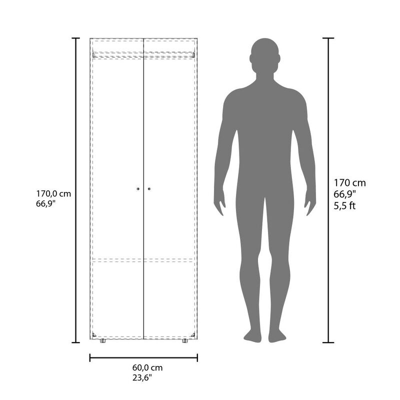 Closet Beico Blanco Virtual Muebles image number null