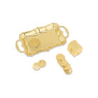 Arras Virgen De Guadalupe Completa Plata Dorada #19 Incluye Cofre Y Charola