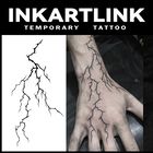 Tatuaje Temporal Inkartlink Rayo - 2 Hojas