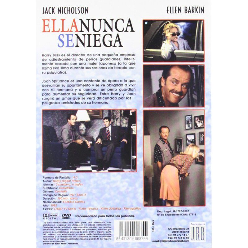 Ella Nunca Se Niega [DVD] image number null