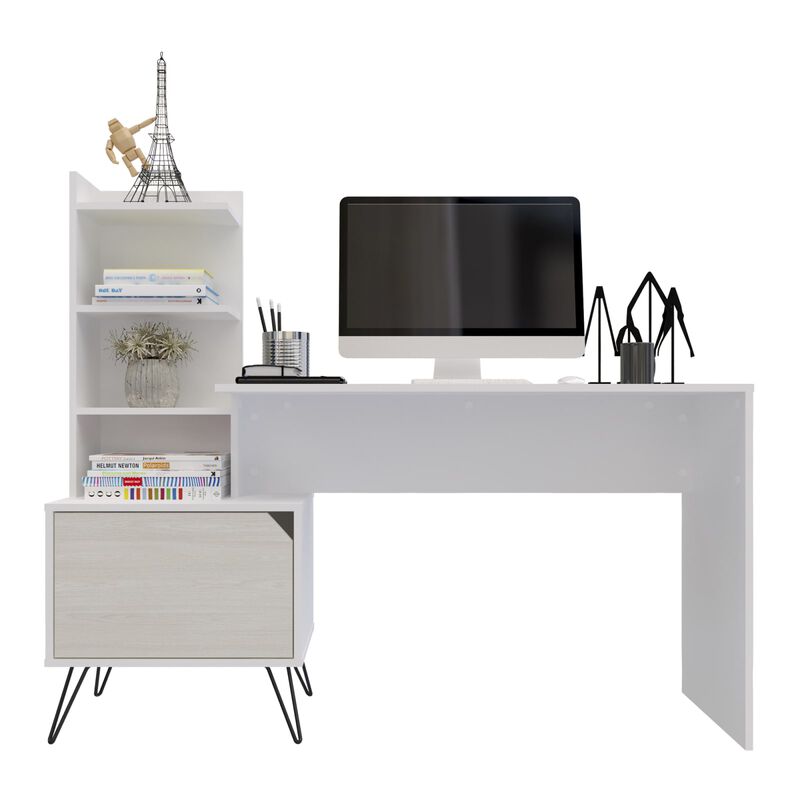 Escritorio con Biblioteca Trix para Laptop o Mo... image number null