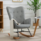Mecedora Sillón Reclinable Terciopelo FurnitureR