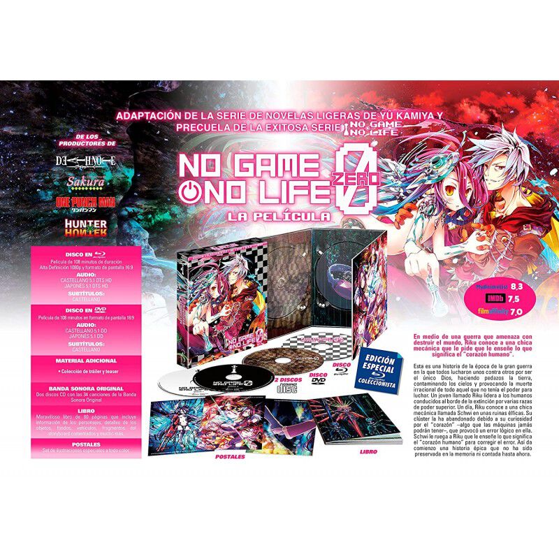 No Game, No Life: Zero - Edici&oacute;n Coleccionista ... image number null