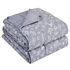 Manta Yescool 9 kg 152 &times; 203 cm Gris Paloma Refrigerante