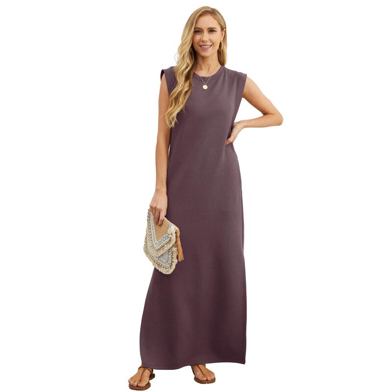 Vestido Grecerelle Maxi Rosewood con Bolsillos ... image number null
