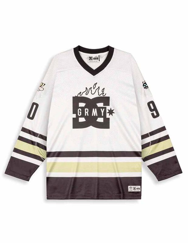 Camiseta Caballero DC Shoes X Grimey The Swarm ... image number null