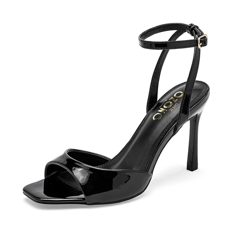 Capa De Ozono zapatilla abierta para mujer negr... image number null