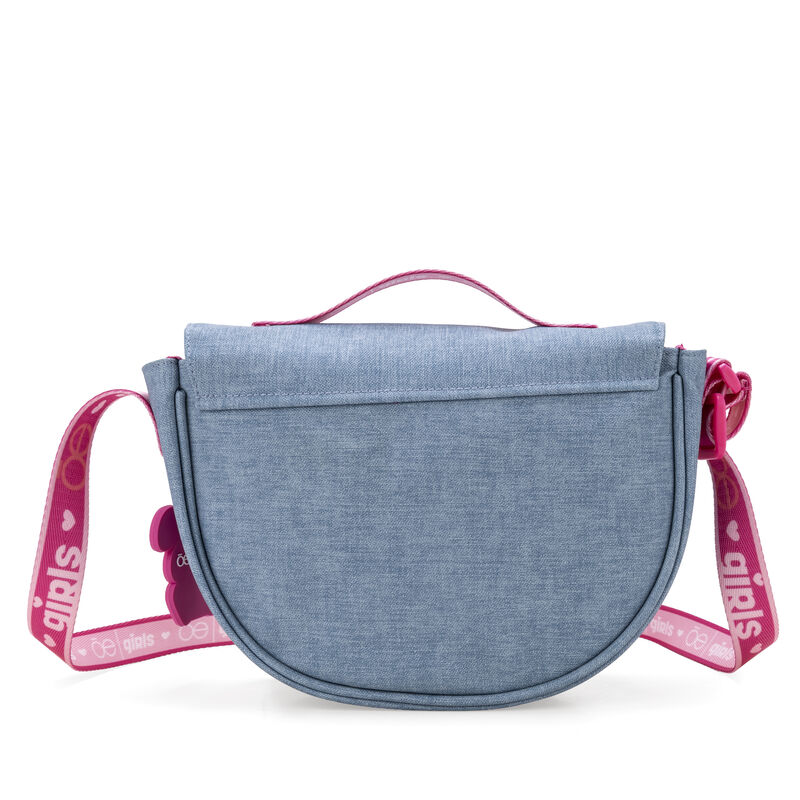 Bolsa Briefcase Para Ni&ntilde;as Con Charm Color Azul image number null