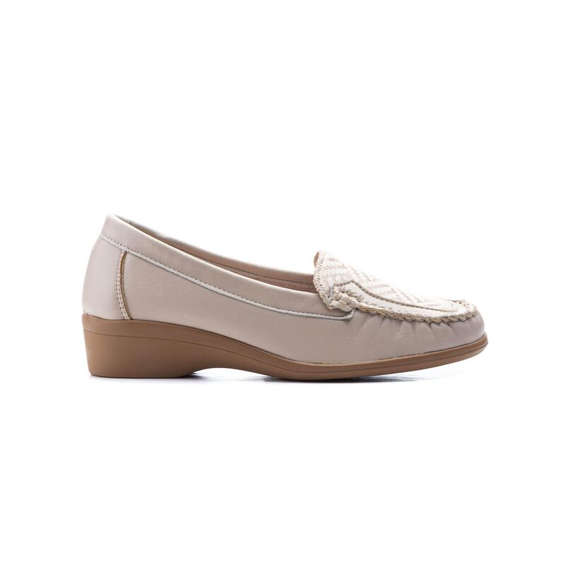Mocasines para Mujer | Zapatos C&oacute;modos Beige image number null