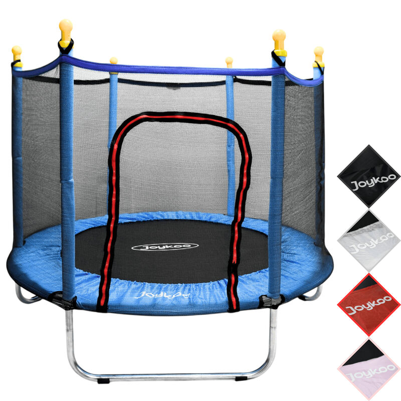 Trampol&iacute;n Infantil Con Red De Seguridad 140 Cm ... image number null