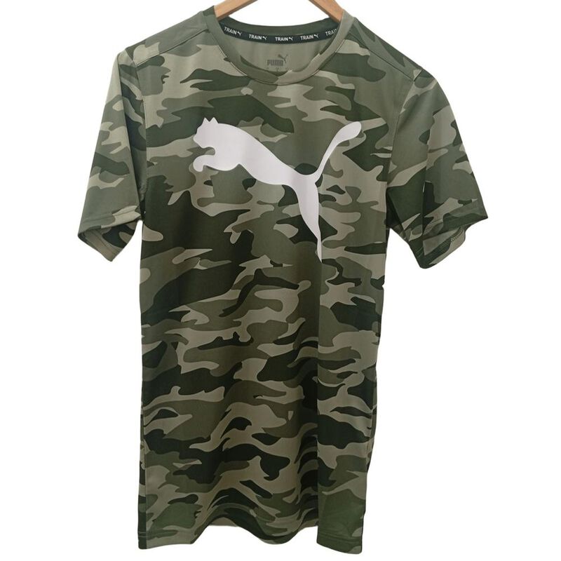 Playera Puma Train Fav Camo Tee Para Hombre image number null