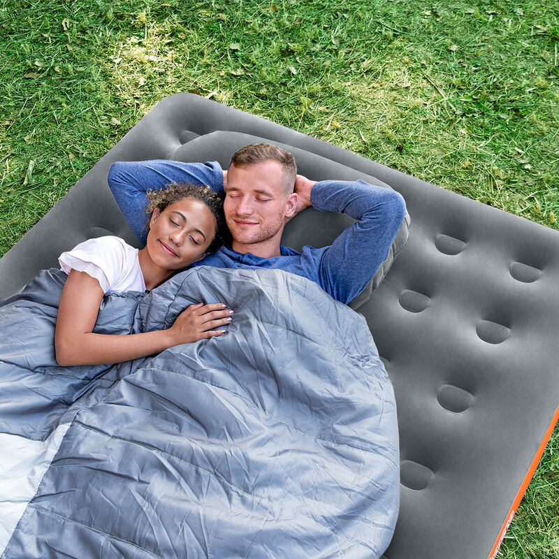 Colch&oacute;n Inflable Adulto 2.03X1.52X.22cm Roll & ... image number null