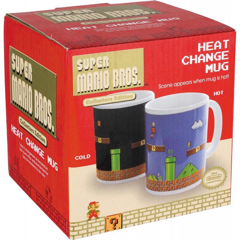 Taza Super Mario Bros Cl&aacute;sico Edici&oacute;n Coleccion... image number null