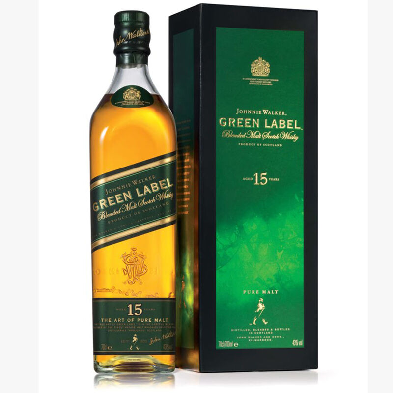JOHNNIE WALKER GREEN LABEL 700ML image number null