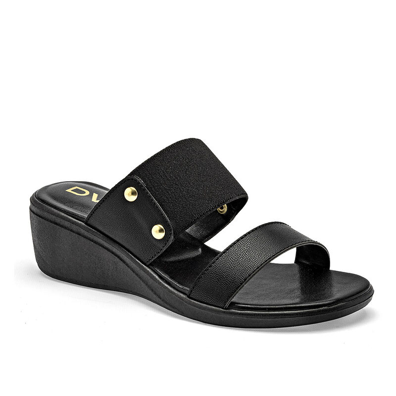 Dva sandalia cu&ntilde;a para mujer negro cod 140382-E image number null
