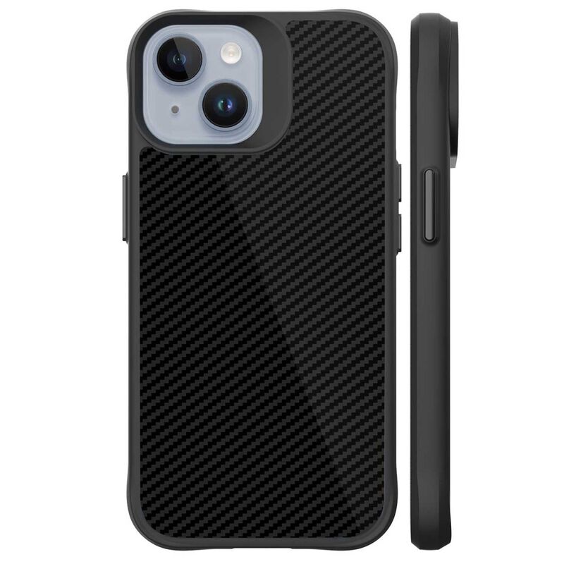 Funda Tekku Combat Carbon Para Iphone 15 Negra image number null